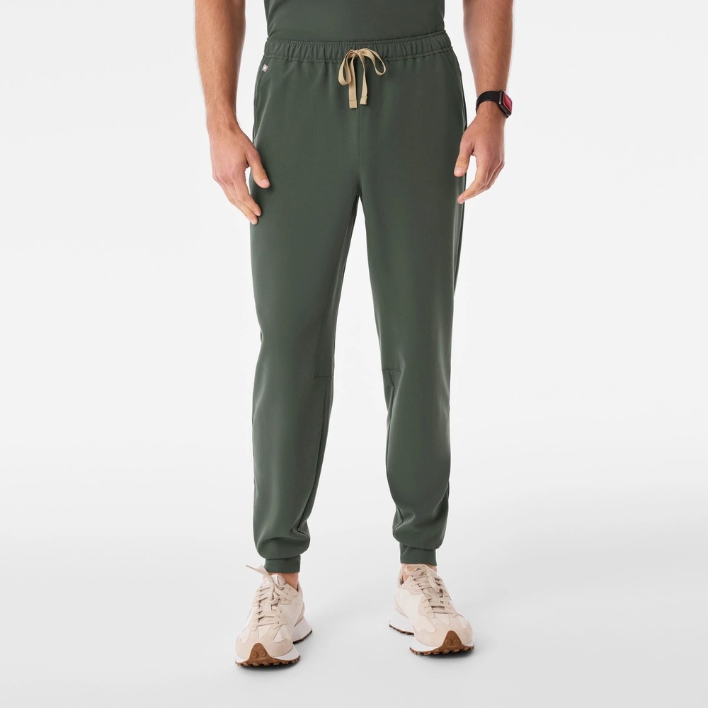 FIGS Tansen Jogger Scrub Pant In Moss Green Size XXLT Doctor Nurse Hospital